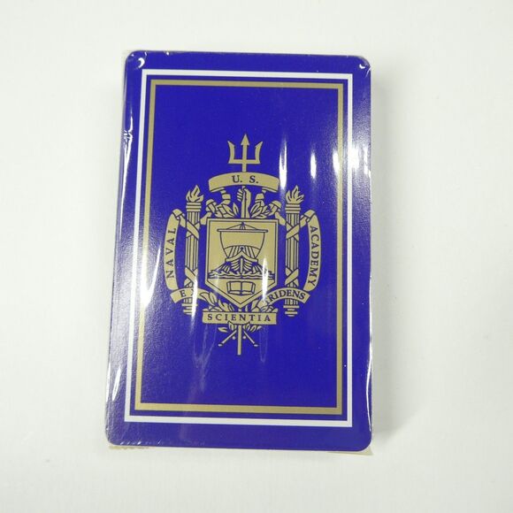US Naval Academy Playing Cards Sealed Deck U.S. Navy Military Service - Picture 1 of 3